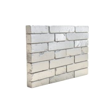 Silver Tip 0.63 '' X 2 '' Brick Joint Mosaic Wall & Floor Tile