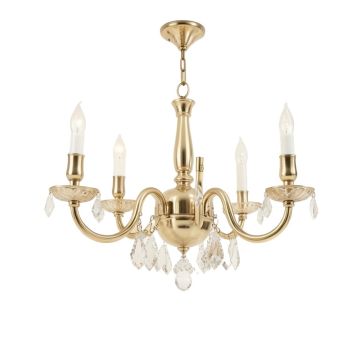 Akron 8 - Light Candle Style Classic Chandelier