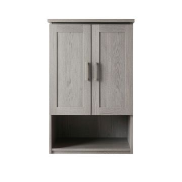 Linden Bridge Wall-Mounted Laundry Cabinet - Gray