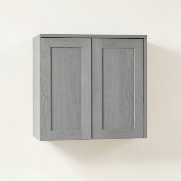Aspen Canyon Wall-Mounted Laundry Cabinet - Gray (synthetic illustration; no displayed measurements)