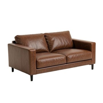 Woodsen 95.5 '' Faux Leather Pillow Top Arm Sofa