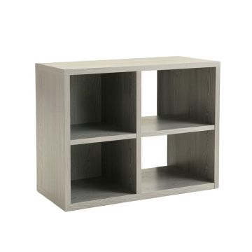 Heath Crest Desktop Shelving Unit - Gray