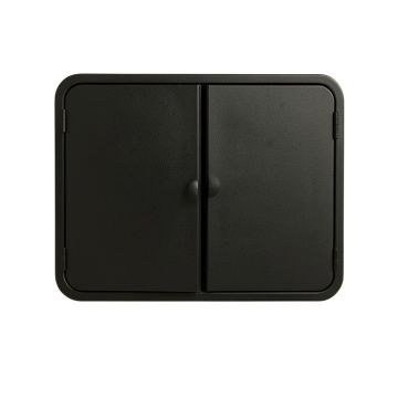 Cliff Edge Wall-Mounted Entry Cabinet - Black