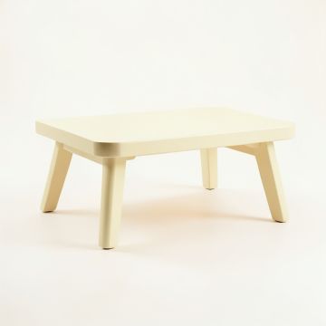 Alder Dell Coffee Table - Ivory (synthetic illustration; no displayed measurements)