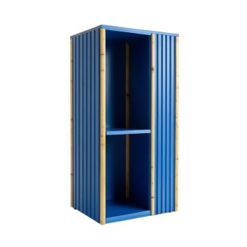Slate Crossing Narrow Cubby Tower - Blue
