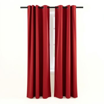 Amarillo Navy Blue Window Curtains (synthetic illustration; no displayed measurements)