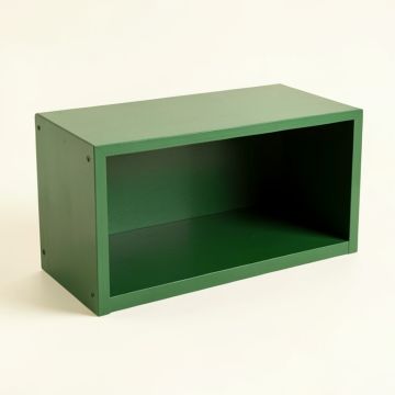 Pine Brook Shoe Storage Bench - Green (synthetic illustration; no displayed measurements)