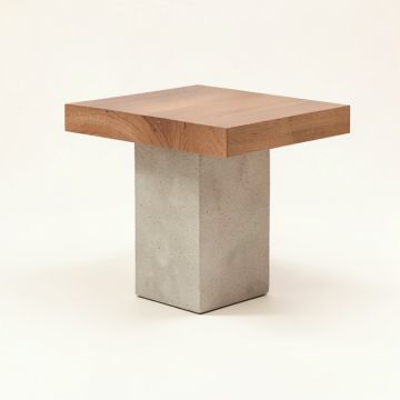 Larocca Block End Table (synthetic illustration; no displayed measurements)