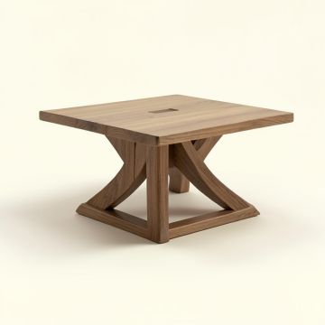 Newmarch Trestle Coffee Table (synthetic illustration; no displayed measurements)