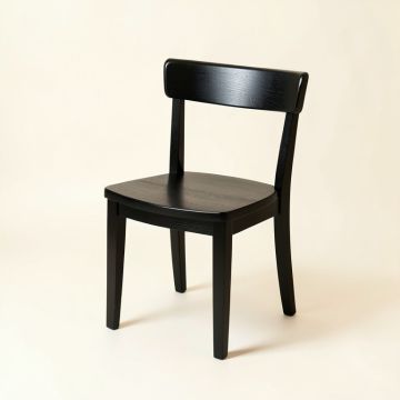 Holly Bluff Small Chair - Black (synthetic illustration; no displayed measurements)