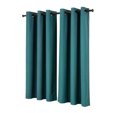 Whitnash Solid Blackout Thermal Grommet Curtain Panels