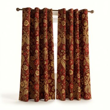 Ambesonne Window Curtains (synthetic illustration; no displayed measurements)