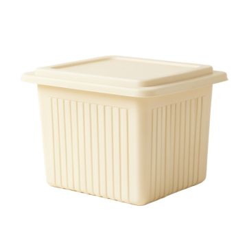 River Bend Closed Outdoor Storage Box - Cream