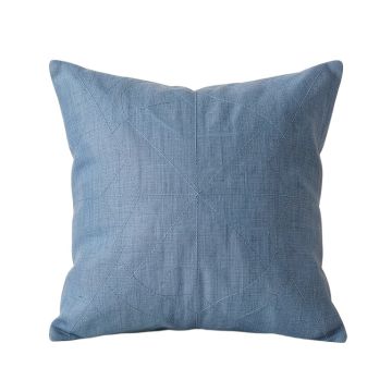 Summit Crest Filled Accent Pillow - Blue