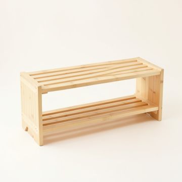 Cliff Bluff Shoe Storage Bench - Ivory (synthetic illustration; no displayed measurements)
