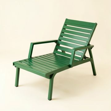 Rowan Canyon Outdoor Lounge Chair - Green (synthetic illustration; no displayed measurements)