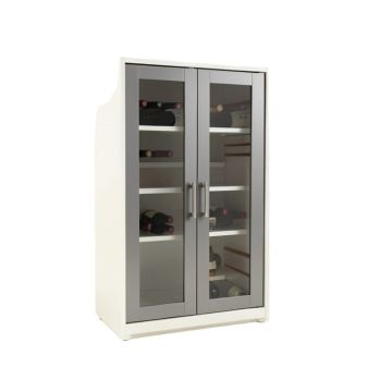 Hartwick Sliding Glass Door Bar With Wine Storage