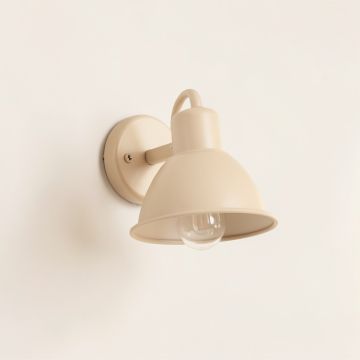 Ridge Brook Wall Sconce Mounted On A Plain Wall - Beige (synthetic illustration; no displayed measurements)