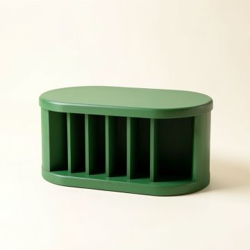 Pine Arc Shoe Storage Bench (synthetic illustration; no displayed measurements)