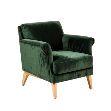 18.5 '' Wide Velvet Armchair