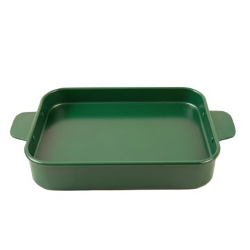 River Branch Serving Tray - Green