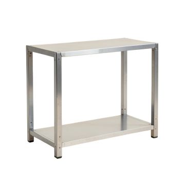 Altom X-Frame Metal Industrial Console Table