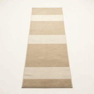 Olive Bend Narrow Runner Rug - Beige (synthetic illustration; no displayed measurements)