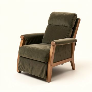 Courtne 38.2 '' Wide Chenille Power Lift Assist Standard Recliner With Massager (synthetic illustration; no displayed measurements)