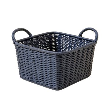 Brook Bend Empty Storage Basket - Navy