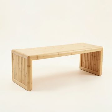 Olive Bridge Indoor Bench - Beige (synthetic illustration; no displayed measurements)