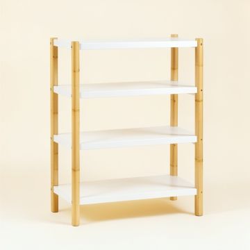 Hill Bridge Empty Seed-Starting Shelving Unit Without Lights - White (synthetic illustration; no displayed measurements)
