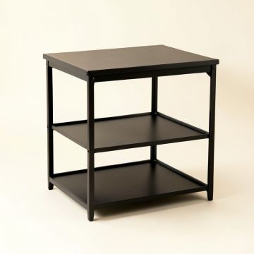 Aspen Branch Empty Coffee-Station Organizer - Black (synthetic illustration; no displayed measurements)