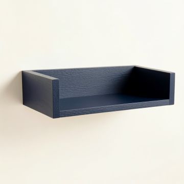 Bay Arc Wall-Mounted Shelf (synthetic illustration; no displayed measurements)