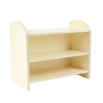 Oak Dell Desktop Shelving Unit - Cream