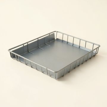 Lake Falls Empty Under-Desk Cable Tray - Gray (synthetic illustration; no displayed measurements)