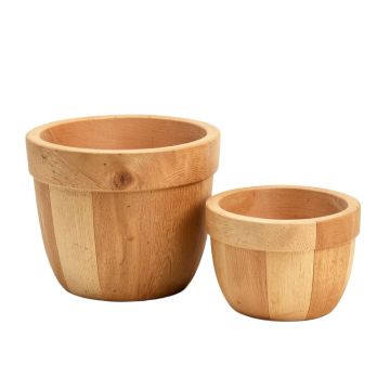 Happy Planter Planter , Set Of 2 ( Large , Medium ) , Cedar