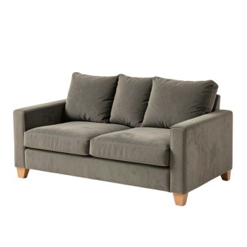 Cassidy Recessed Arm Sofa With Reversible Cushions