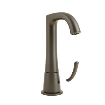 Simplice Single-Hole Kitchen Sink Faucet With 15-3/8 '' Pull-Down Spout