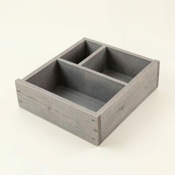 Hill Branch Empty Pantry Drawer Organizer Insert - Gray (synthetic illustration; no displayed measurements)