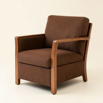 Albom 30 '' Wide Polyester Armchair (synthetic illustration; no displayed measurements)