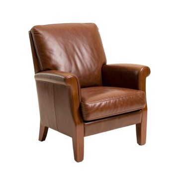 Adelinda 32 '' Wide Leather Match Club Chair (synthetic illustration; no displayed measurements)