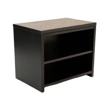 Stone Branch Empty Countertop Canister Rack - Black