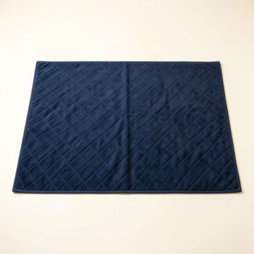 Holly Dale Bath Mat - Navy (synthetic illustration; no displayed measurements)