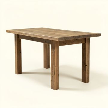 Benkelman Rustic Style Counter Height Solid Wood Dining Table (synthetic illustration; no displayed measurements)