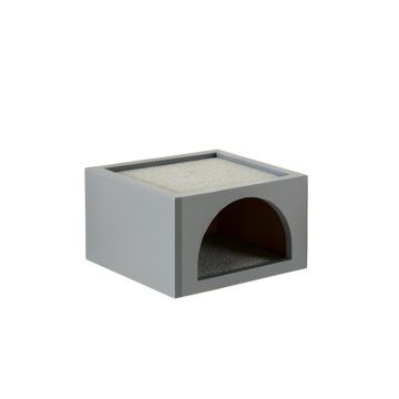 Glen Edge Wall-Mounted Cat Perch - Gray