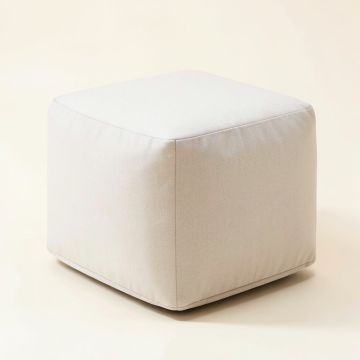 Banas Small Pouf (synthetic illustration; no displayed measurements)