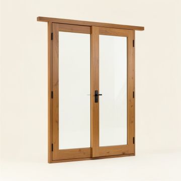 Glass Sliding Closet Doors With Installation Hardware Kit (synthetic illustration; no displayed measurements)