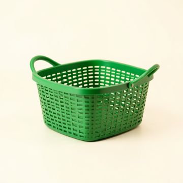 Sage Bridge Empty Storage Basket - Green (synthetic illustration; no displayed measurements)