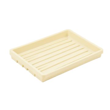 Stone Bluff Empty Under-Desk Cable Tray - Cream