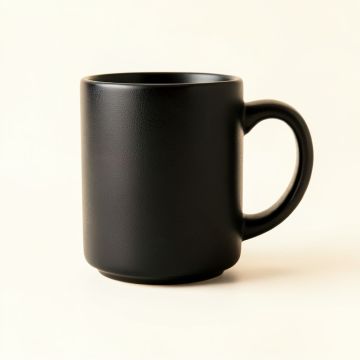 Glen Crest Ceramic Mug - Black (synthetic illustration; no displayed measurements)